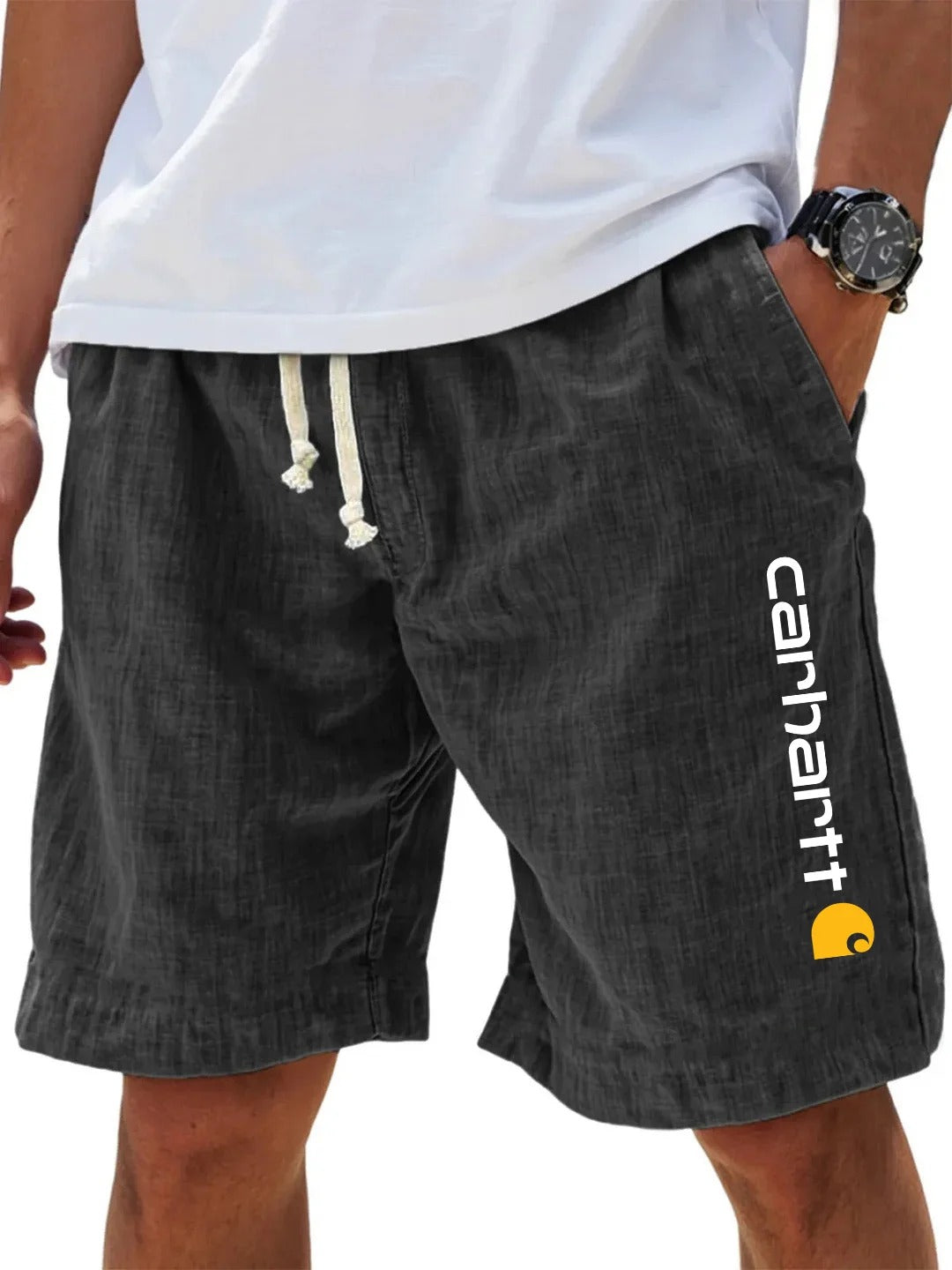 Men's Casual Outdoor Sports Drawstring Shorts