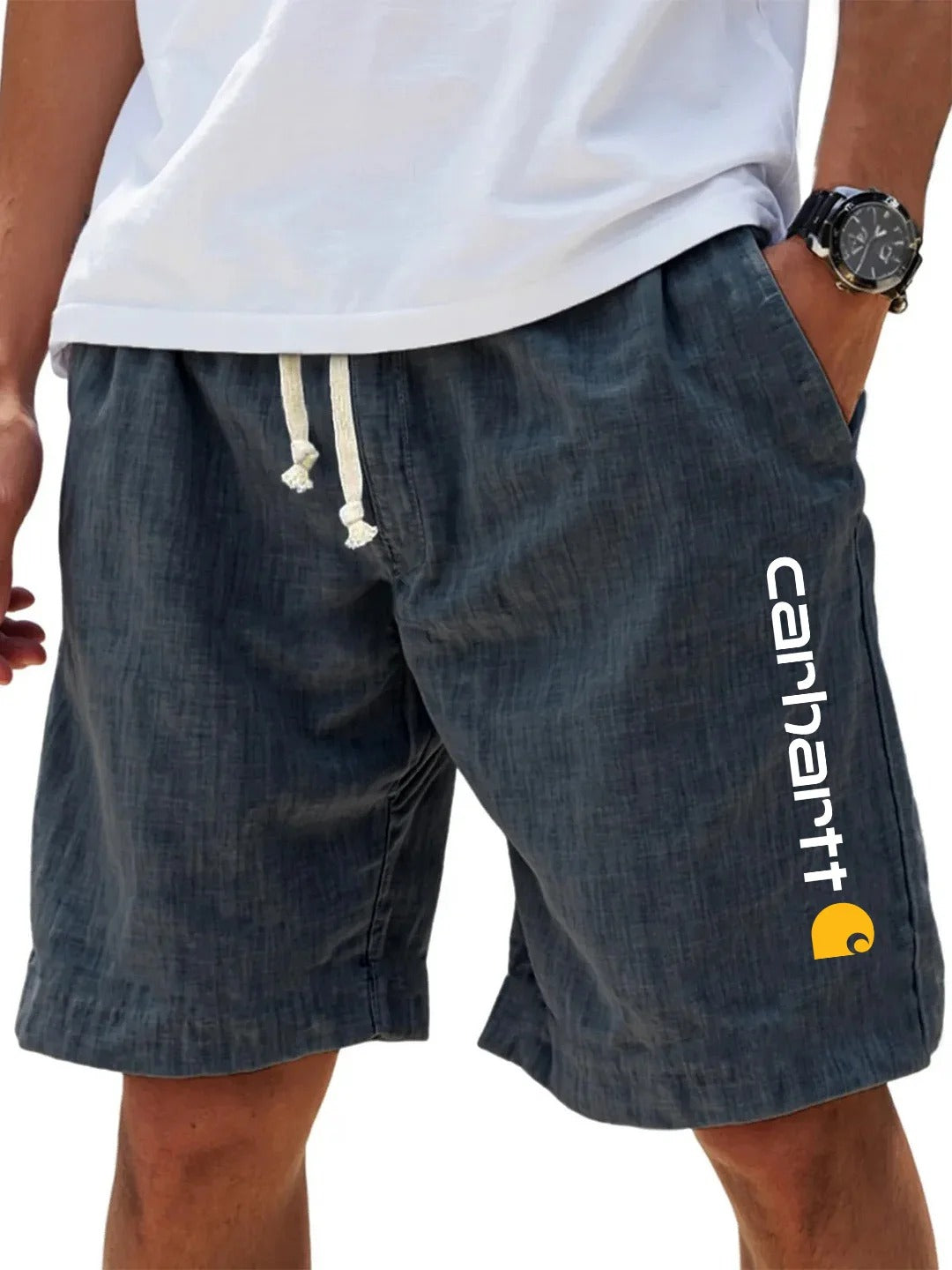 Men's Casual Outdoor Sports Drawstring Shorts