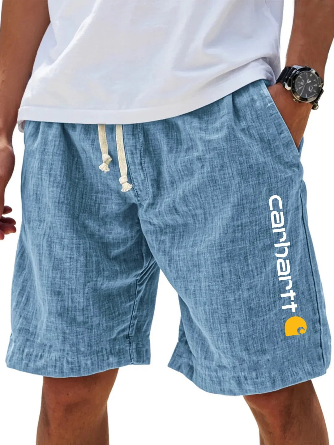 Men's Casual Outdoor Sports Drawstring Shorts