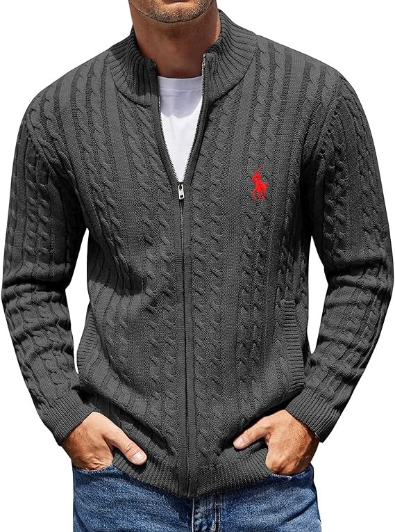 Men's stylish zip-up shirts