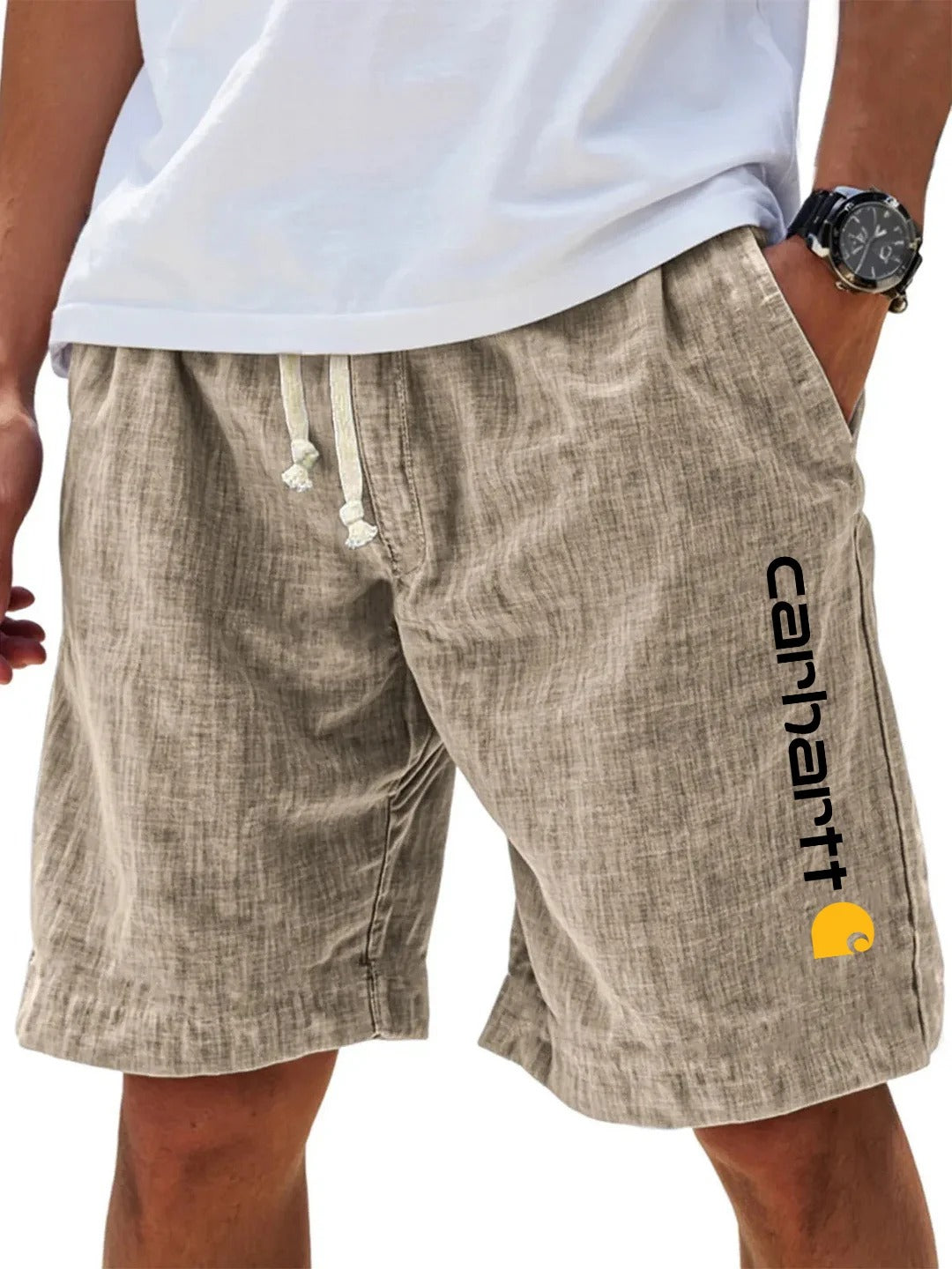 Men's Casual Outdoor Sports Drawstring Shorts