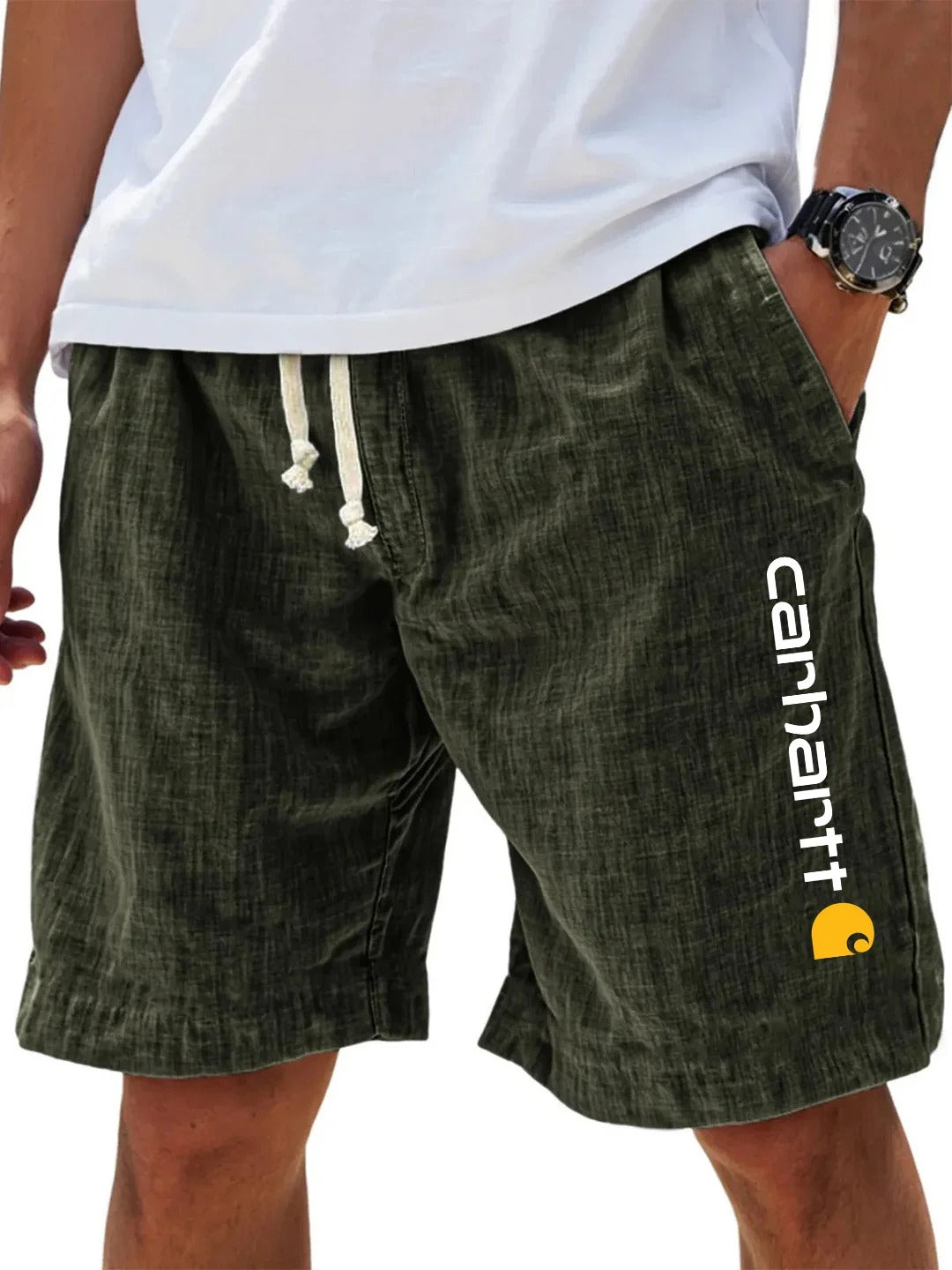 Men's Casual Outdoor Sports Drawstring Shorts