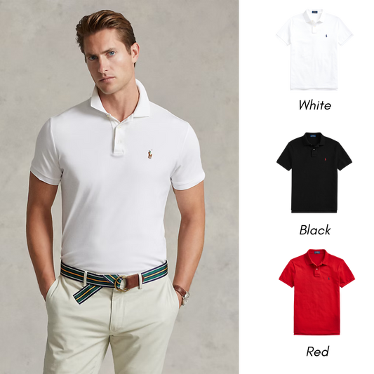 Premium Cotton Pique Polo! [WORLDWIDE DELIVERY]