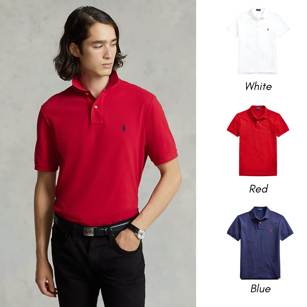 Premium Cotton Pique Polo! [WORLDWIDE DELIVERY]