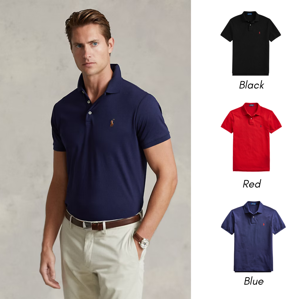 Premium Cotton Pique Polo! [WORLDWIDE DELIVERY]