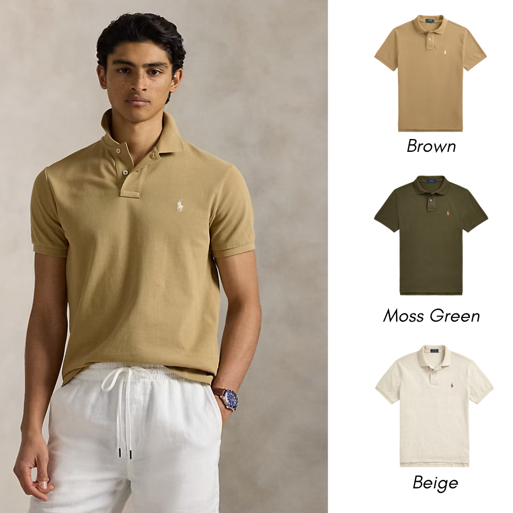 Premium Cotton Pique Polo! [WORLDWIDE DELIVERY]