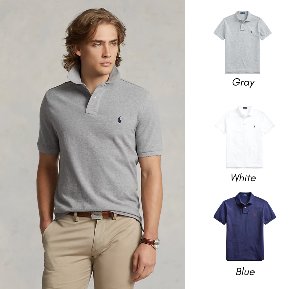 Premium Cotton Pique Polo! [WORLDWIDE DELIVERY]