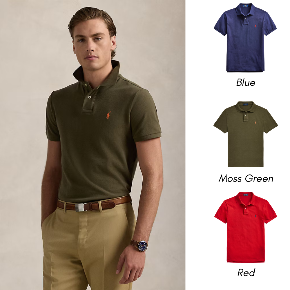 Premium Cotton Pique Polo! [WORLDWIDE DELIVERY]