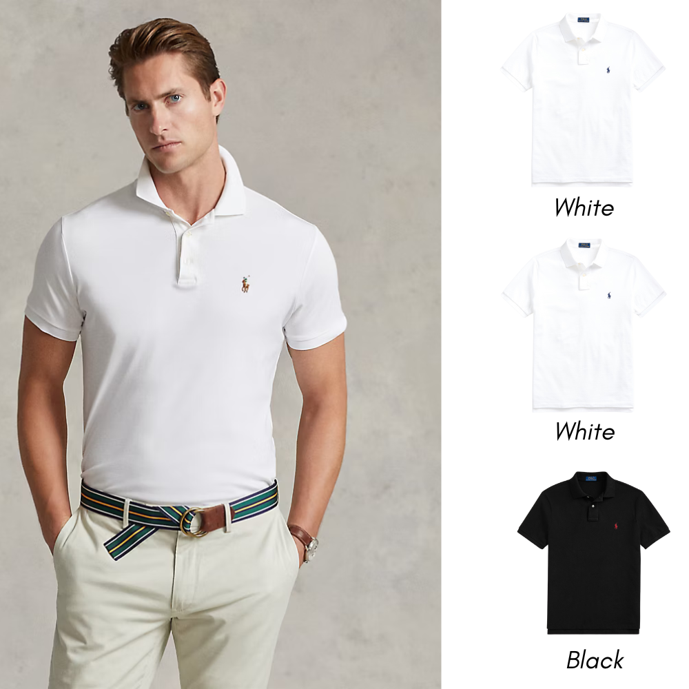 Premium Cotton Pique Polo! [WORLDWIDE DELIVERY]