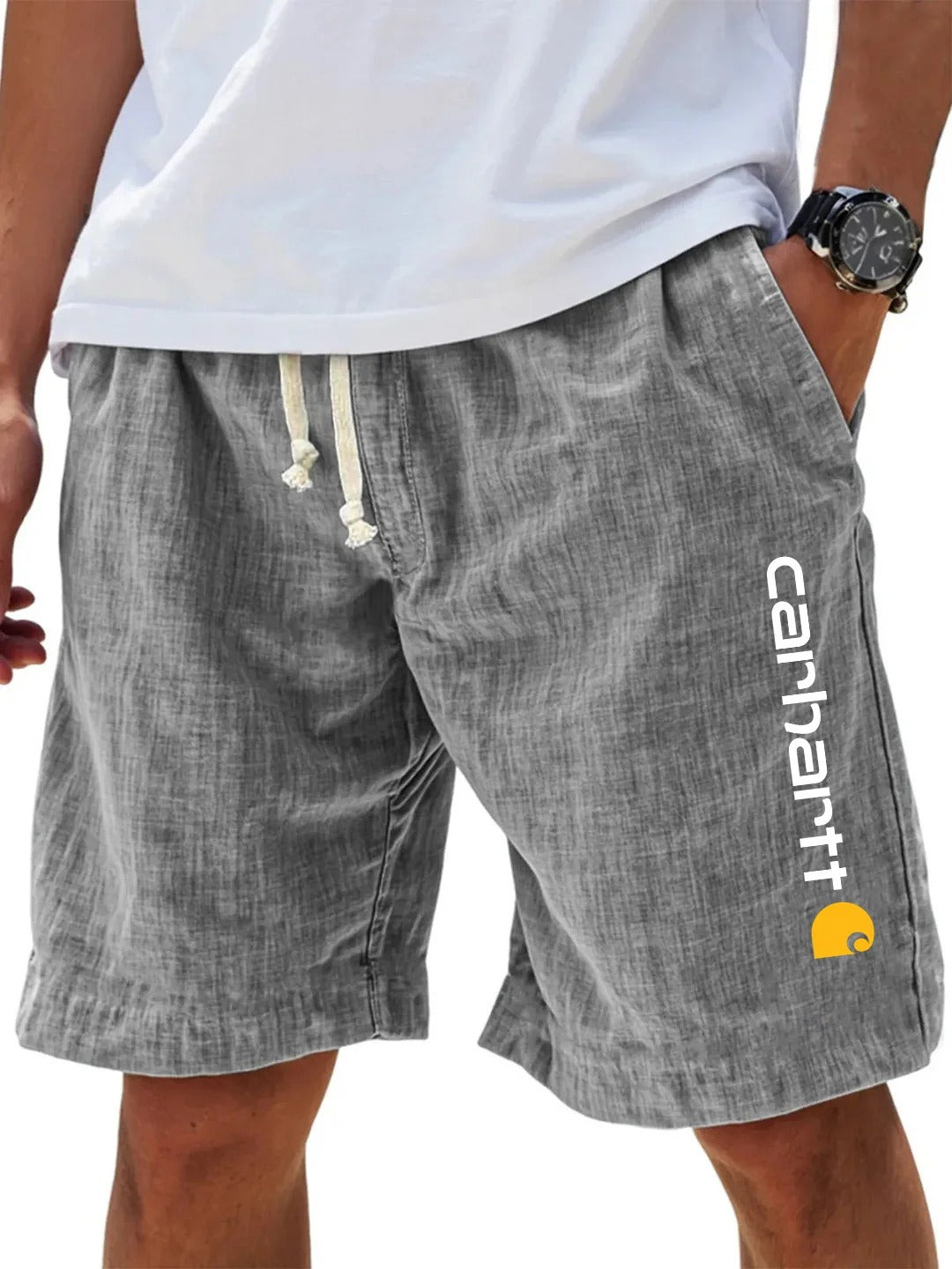 Men's Casual Outdoor Sports Drawstring Shorts