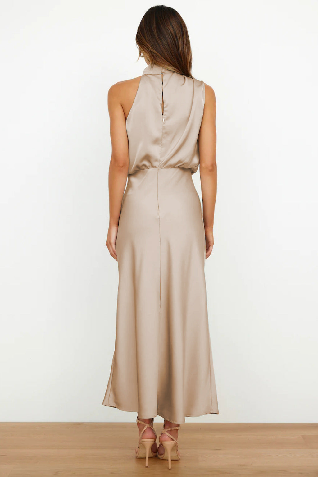 Coralia Satin Elegance Dress