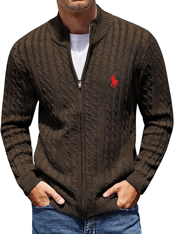 Men's stylish zip-up shirts