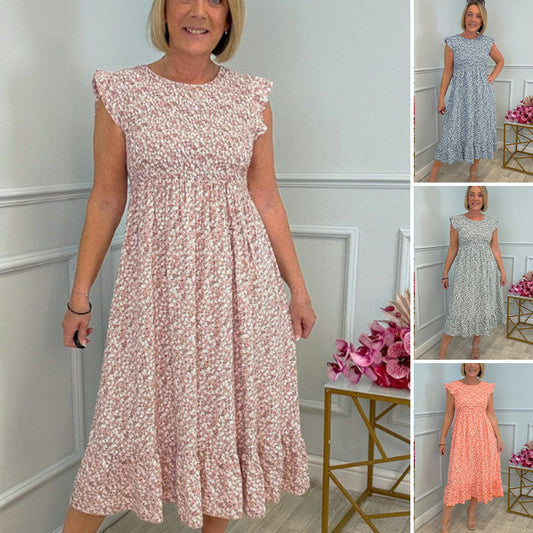 Floral Elegance Summer Dress