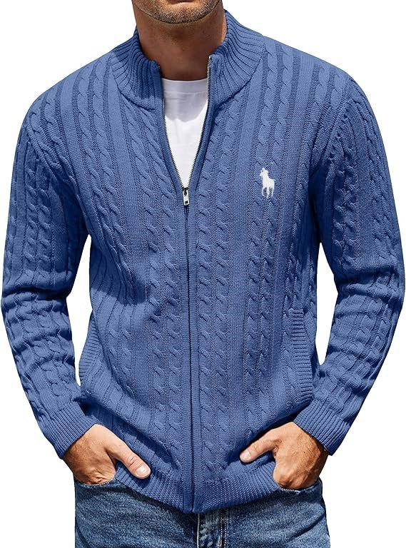 Men's stylish zip-up shirts